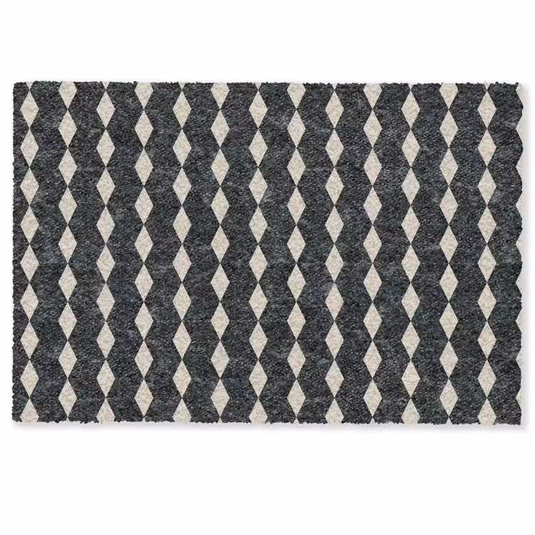 Deurmat - Geometrisch - Patroon - Marmer - Groen — 1