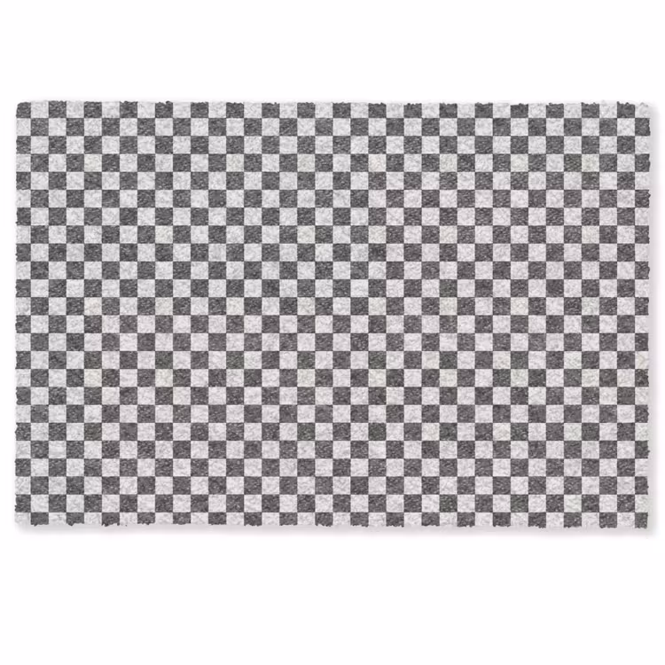 Deurmat - Marmer - Patroon - Grijs — 1