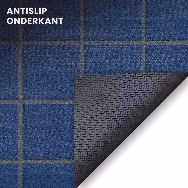 Deurmat - Tegel - Patroon - Blauw — 6