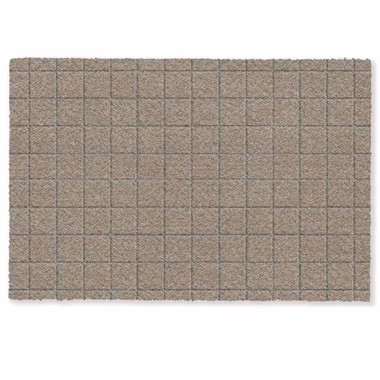 Deurmat - Tegel - Patroon - Taupe — 1