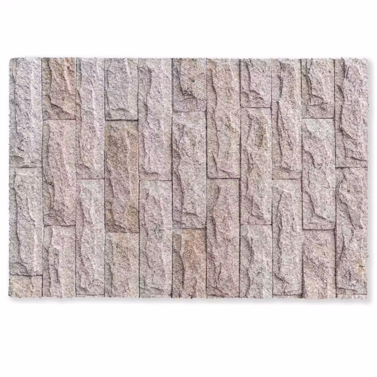 Deurmat - Muur - Steen - Ruw - Beige - Textuur — 1