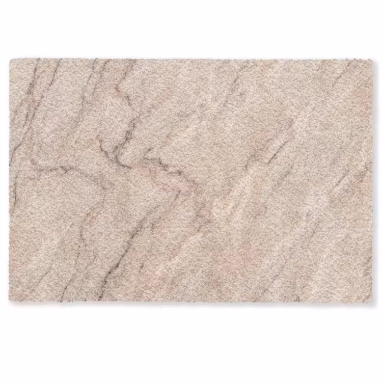 Deurmat - Marmer - Patroon - Abstract - Modern - Beige — 1