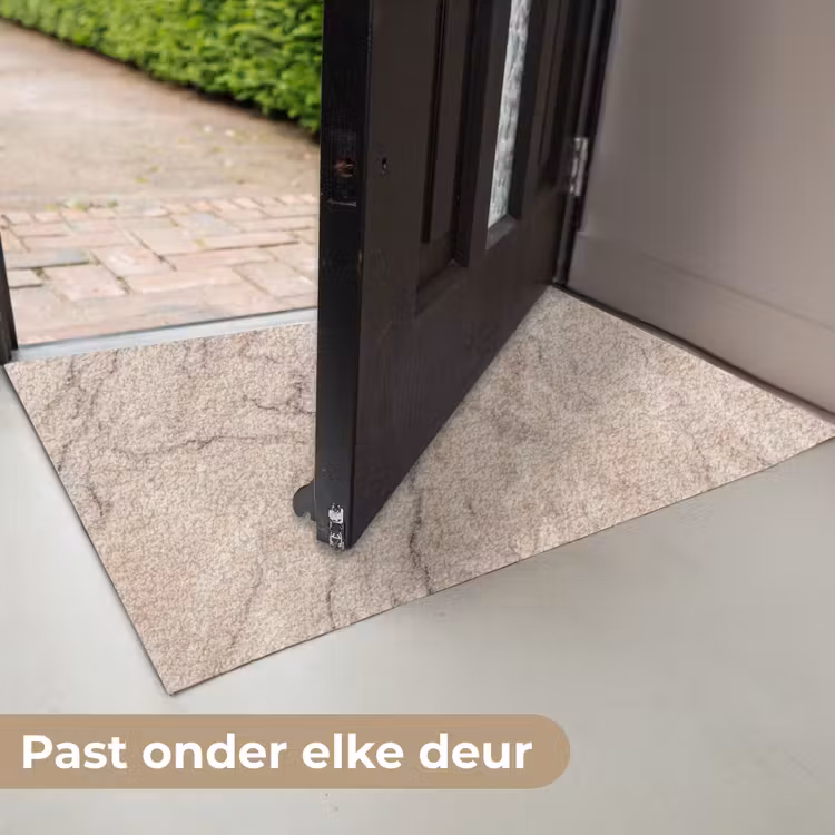 Deurmat - Marmer - Patroon - Abstract - Modern - Beige — 7