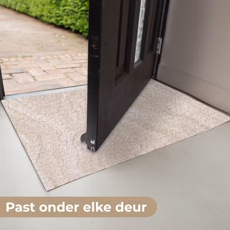 Deurmat - Marmer - Patroon - Beige - Steen - Abstract — 7