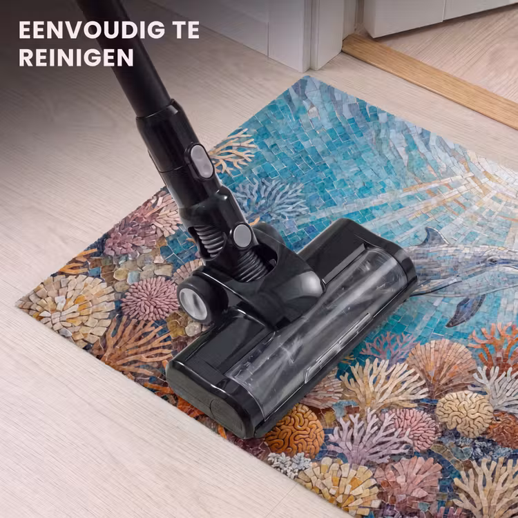 Deurmat - Dieren - Mozaïek - Oceaan - Koraal - Blauw — 9