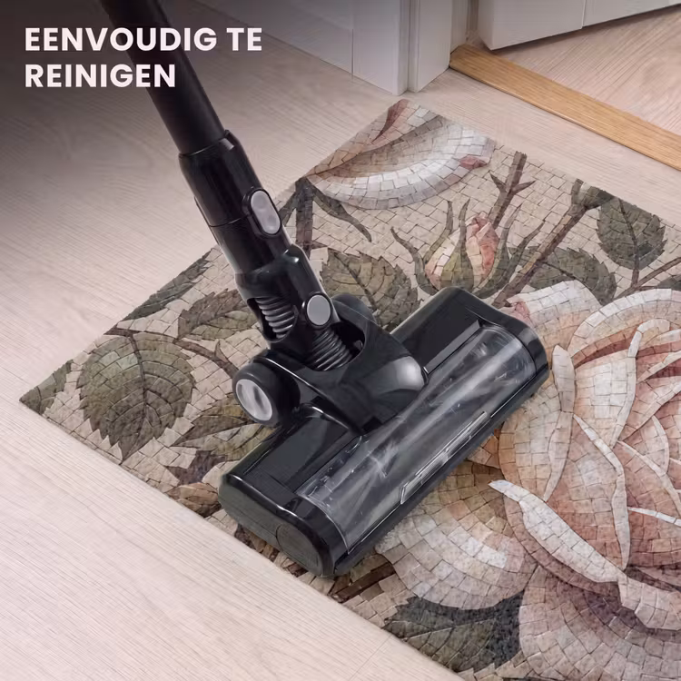 Deurmat - Roos - Mozaïek - Bloemen - Klassiek - Beige — 9