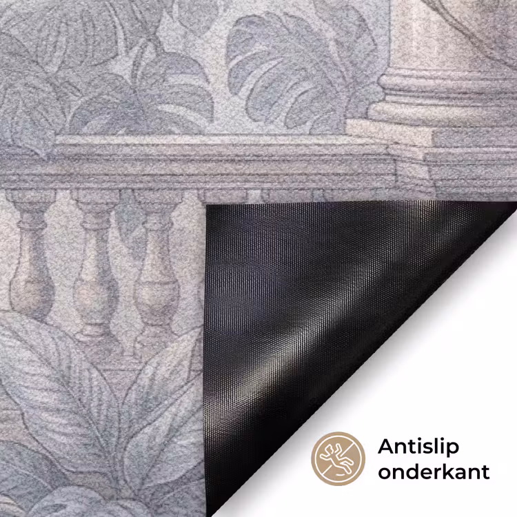 Deurmat - Vogel - Pauw - Architectuur - Klassiek - Groen — 6