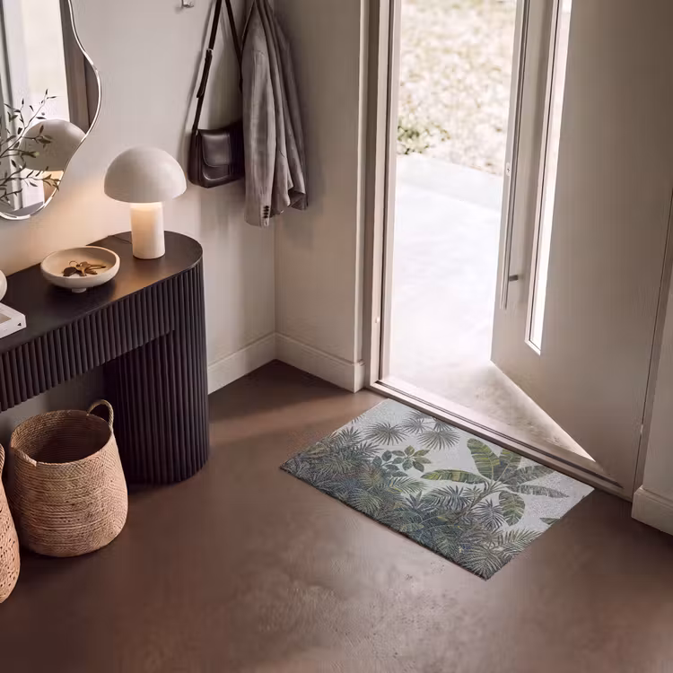 Deurmat - Planten - Tropisch - Mozaïek - Groen - Natuur — 8