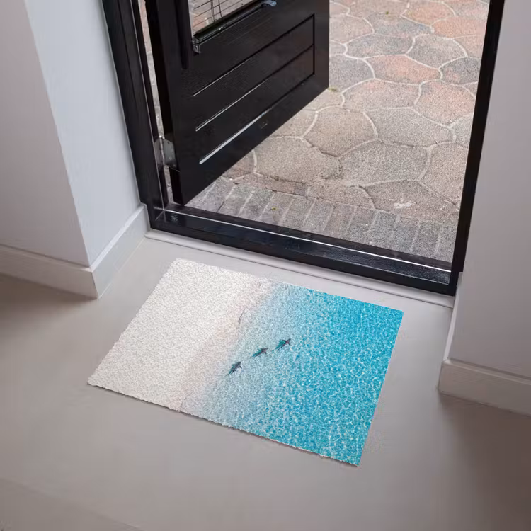 Deurmat - Vis - Oceaan - Strand - Turquoise - Natuur — 4