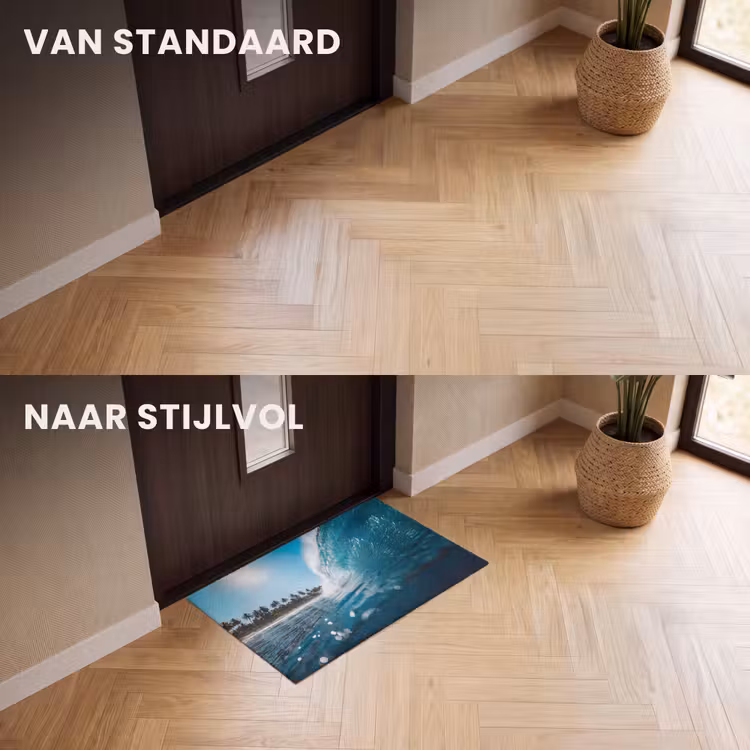 Deurmat - Oceaan - Golf - Strand - Natuur - Blauw — 3