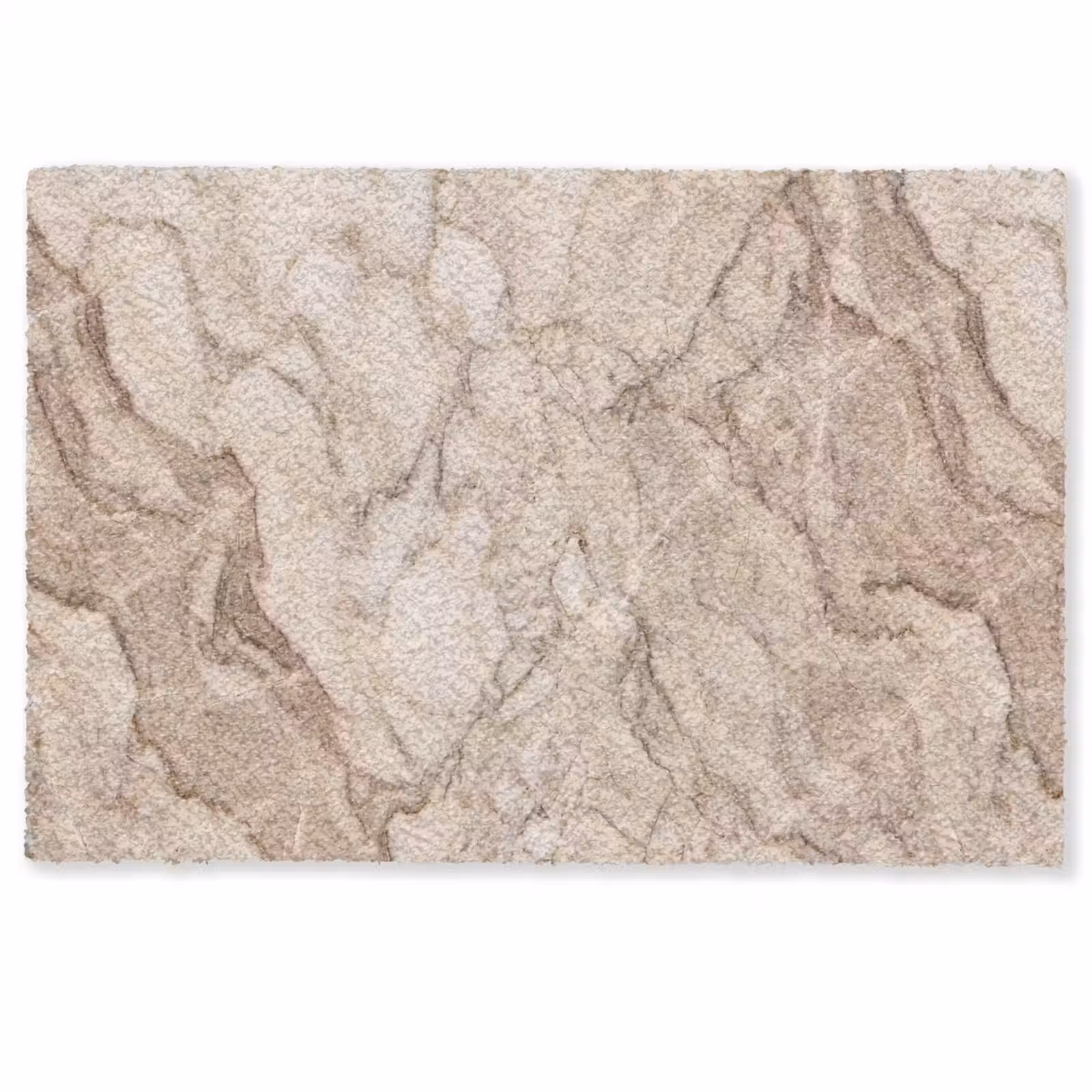 Deurmat - Marmer - Aderen - Textuur - Beige - Modern — 1