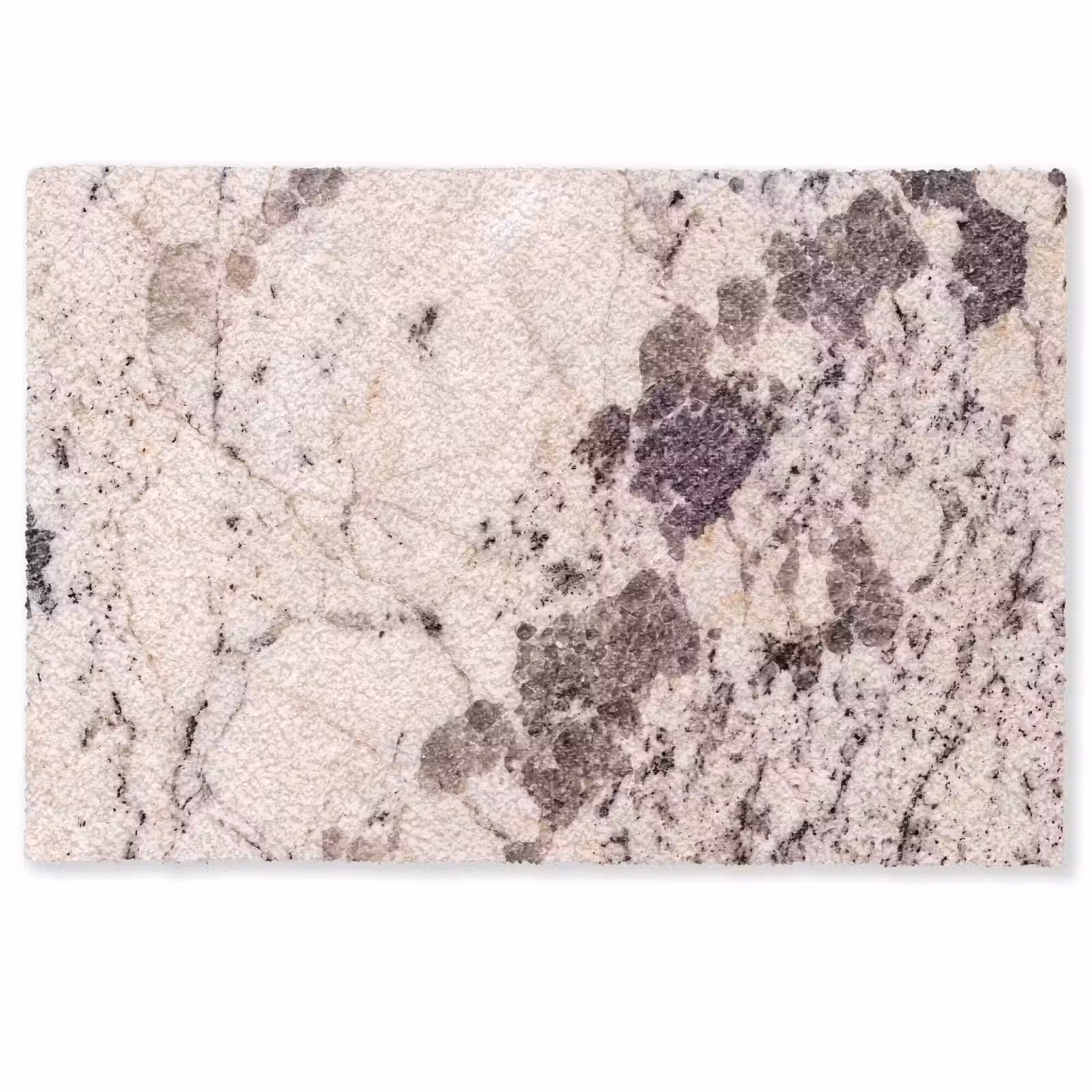 Deurmat - Natuursteen - Patroon - Abstract - Beige - Grijs — 1
