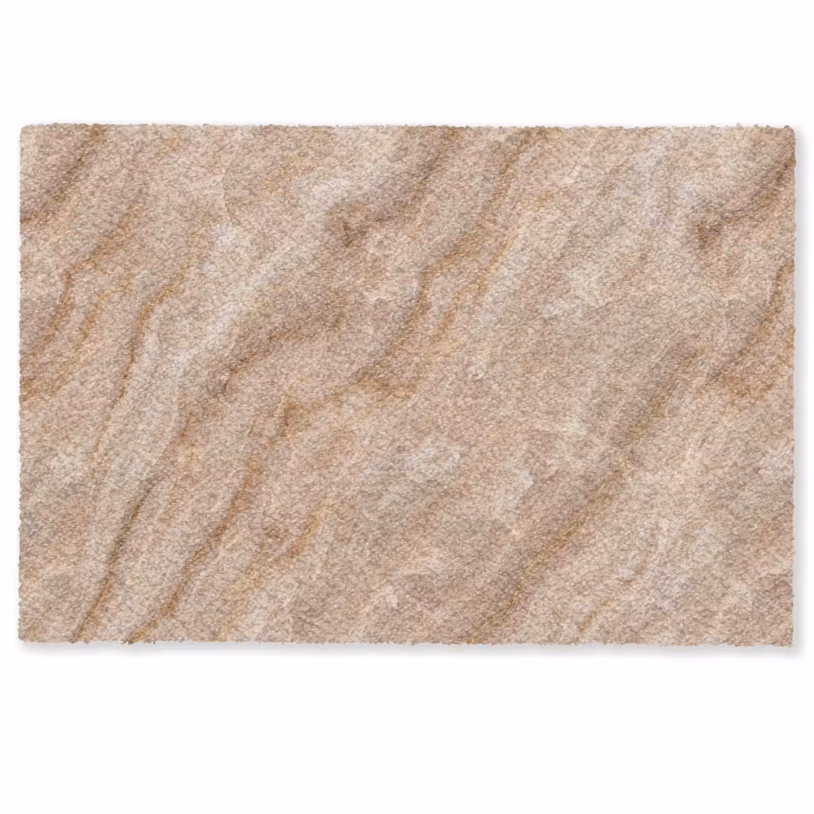 Deurmat - Steen - Ader - Natuur - Modern - Beige — 1
