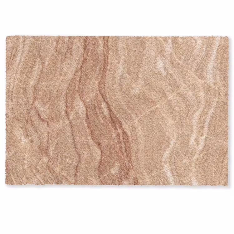 Deurmat - Marmer - Ader - Natuur - Abstract - Beige — 1