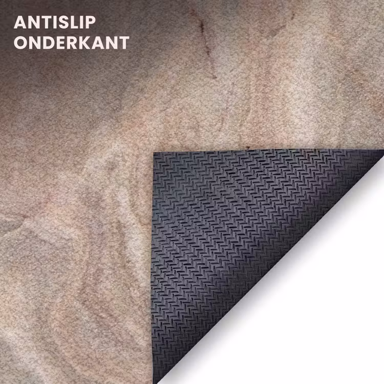 Deurmat - Marmer - Patroon - Abstract - Beige - Groen — 6