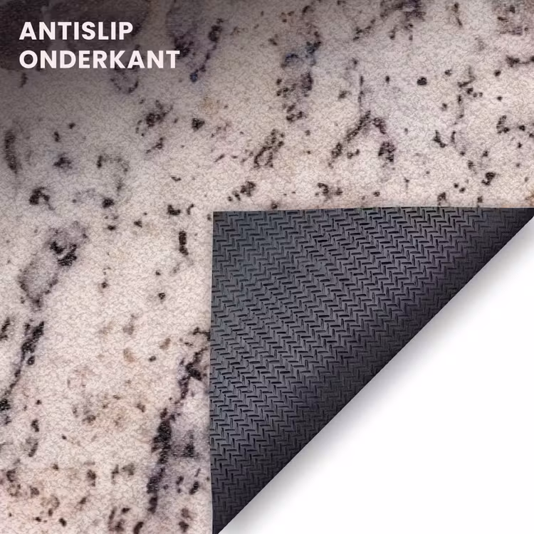 Deurmat - Natuursteen - Patroon - Abstract - Beige - Grijs — 6