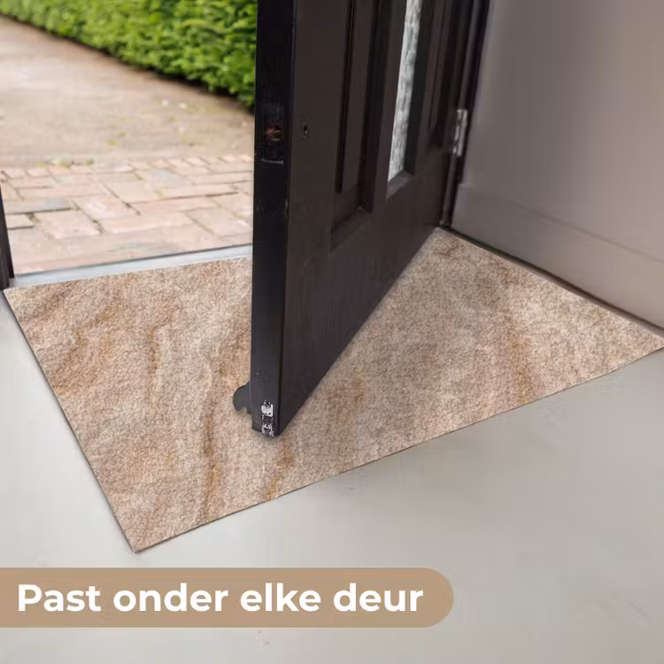 Deurmat - Steen - Ader - Natuur - Modern - Beige — 7