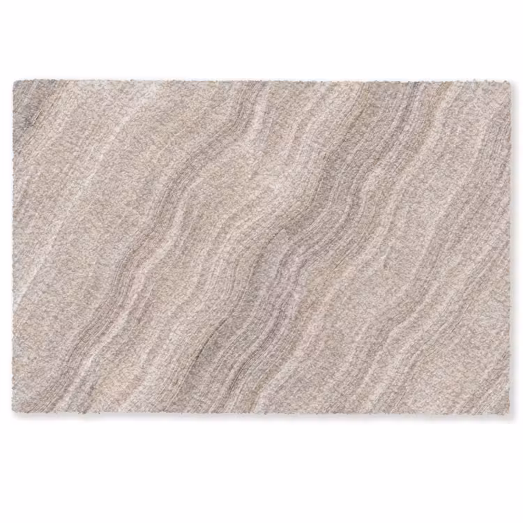 Deurmat - Textuur - Golvend - Abstract - Modern - Beige — 1
