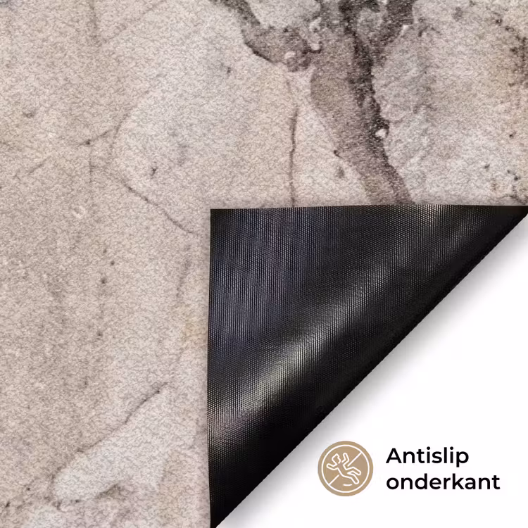 Deurmat - Textuur - Marmer - Abstract - Beige - Bruin — 6