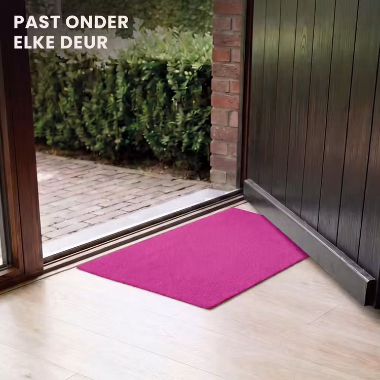 Deurmat - Velvet - Magenta - Roze — 7