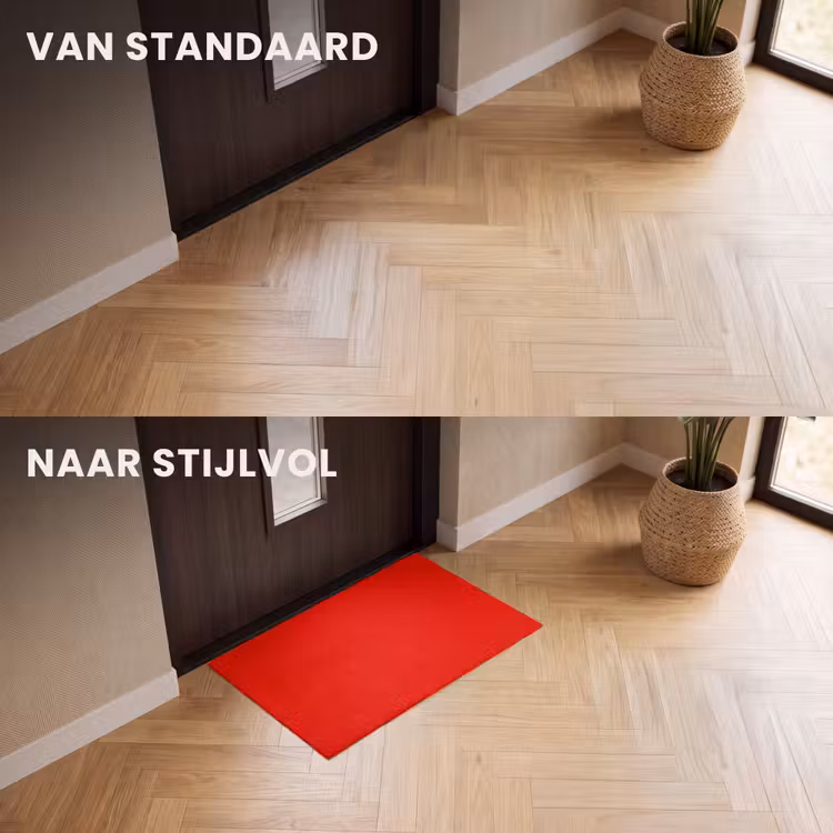 Deurmat - Vibrant - Vermilion - Rood — 3