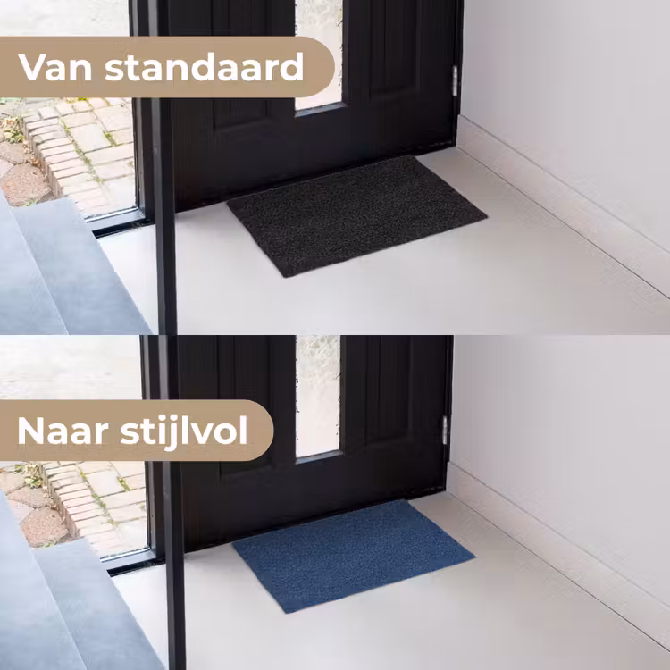 Deurmat - Midnight - Navy - Blauw — 3