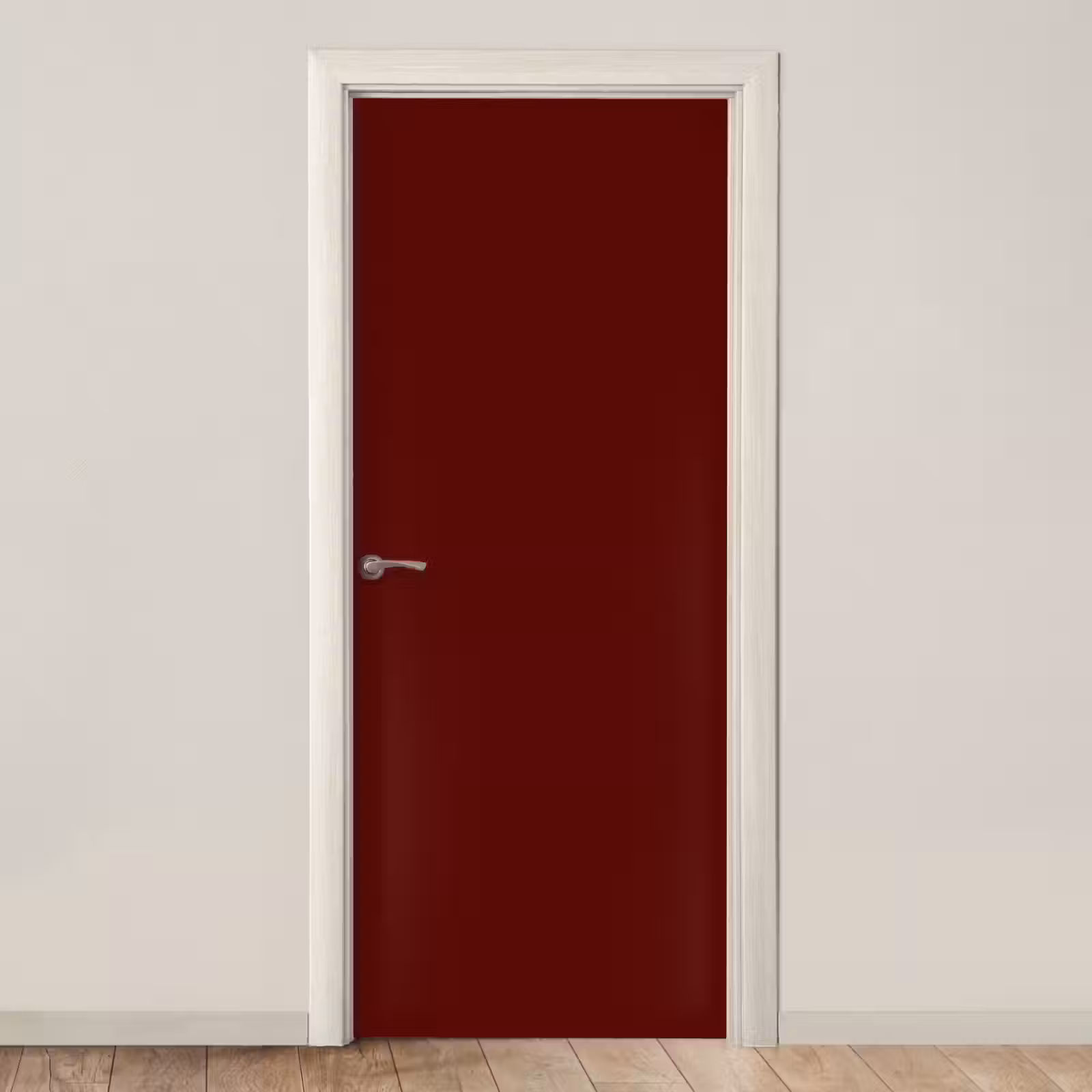 Deursticker - Burnt - Mahogany - Rood — 1