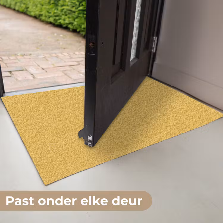 Deurmat - Joyful - Mustard - Geel — 7