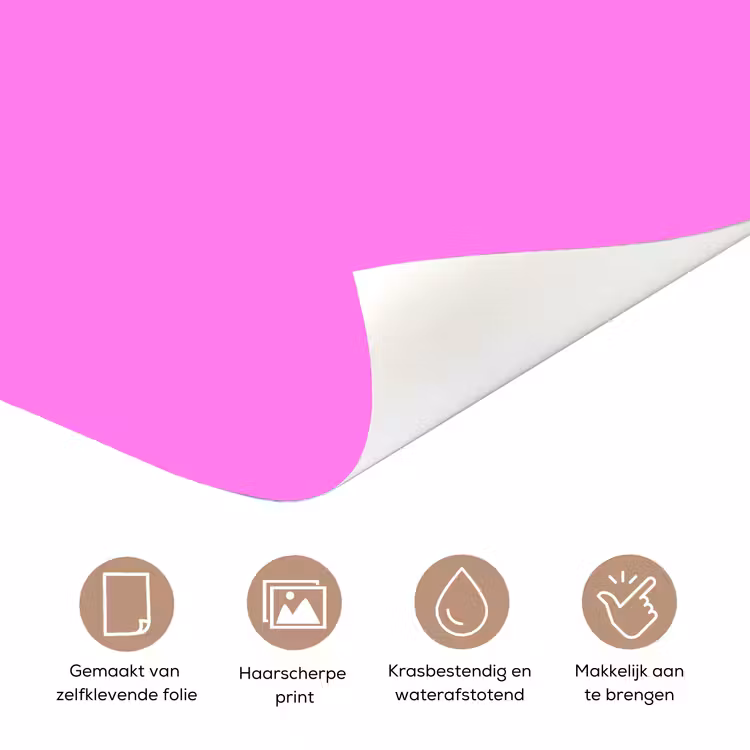 Deursticker - Bright - Orchid - Roze — 3