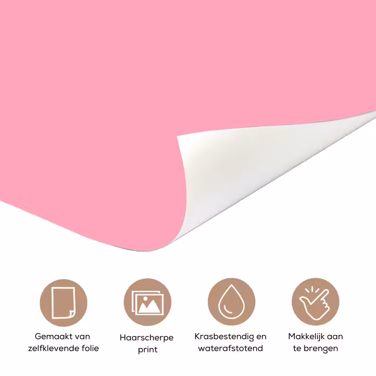 Deursticker - Bubblegum - Pink - Roze — 3