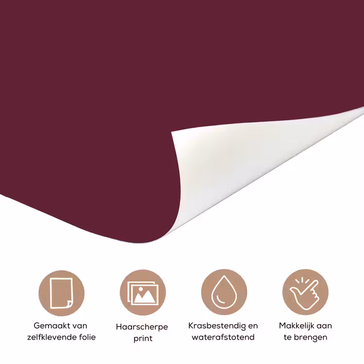 Deursticker - Deep - Plum - Paars — 3