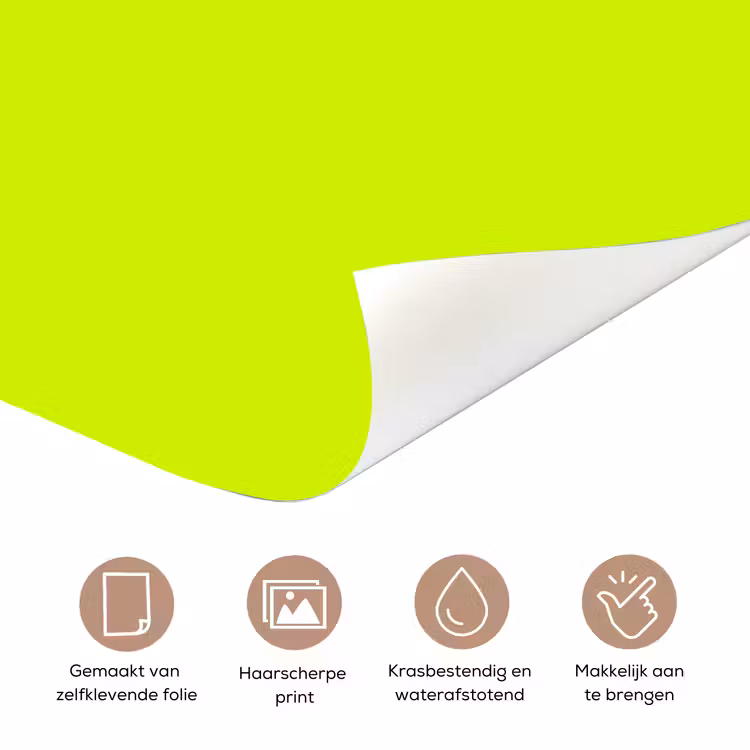 Deursticker - Electric - Lemon - Geel — 3
