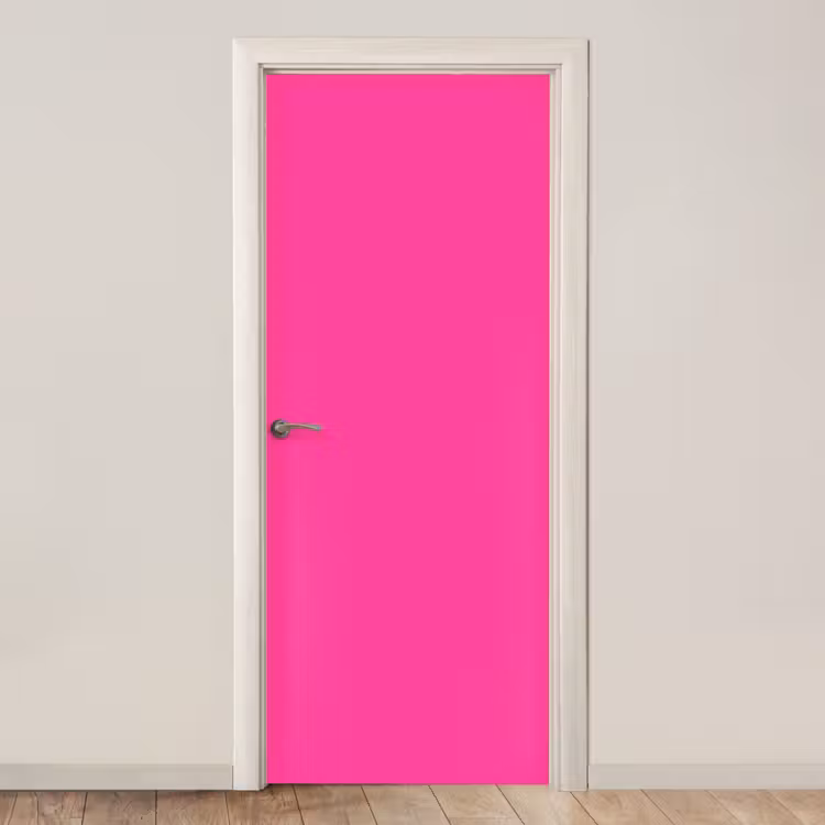 Deursticker - Electric - Magenta - Roze — 1