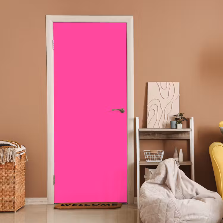 Deursticker - Electric - Magenta - Roze — 2