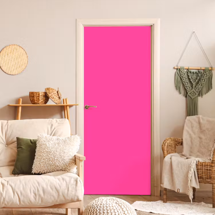 Deursticker - Electric - Magenta - Roze — 4