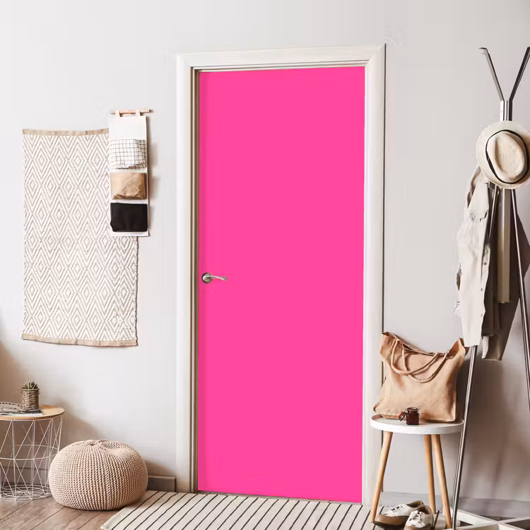 Deursticker - Electric - Magenta - Roze — 8