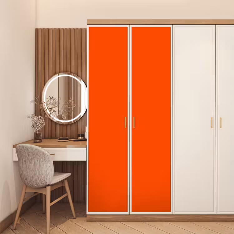 Deursticker - Fiery - Tangerine - Oranje — 5