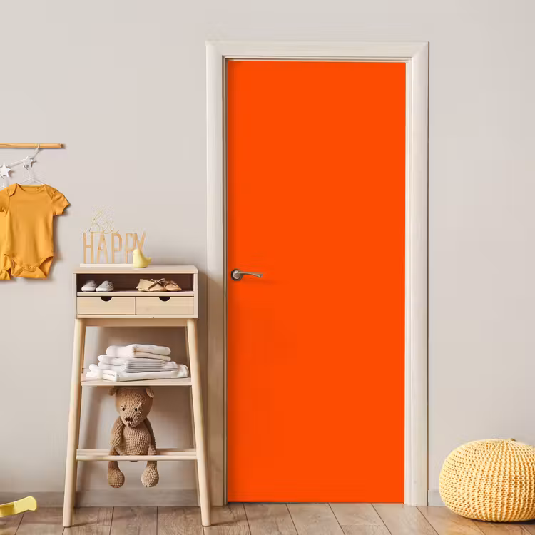 Deursticker - Fiery - Tangerine - Oranje — 6