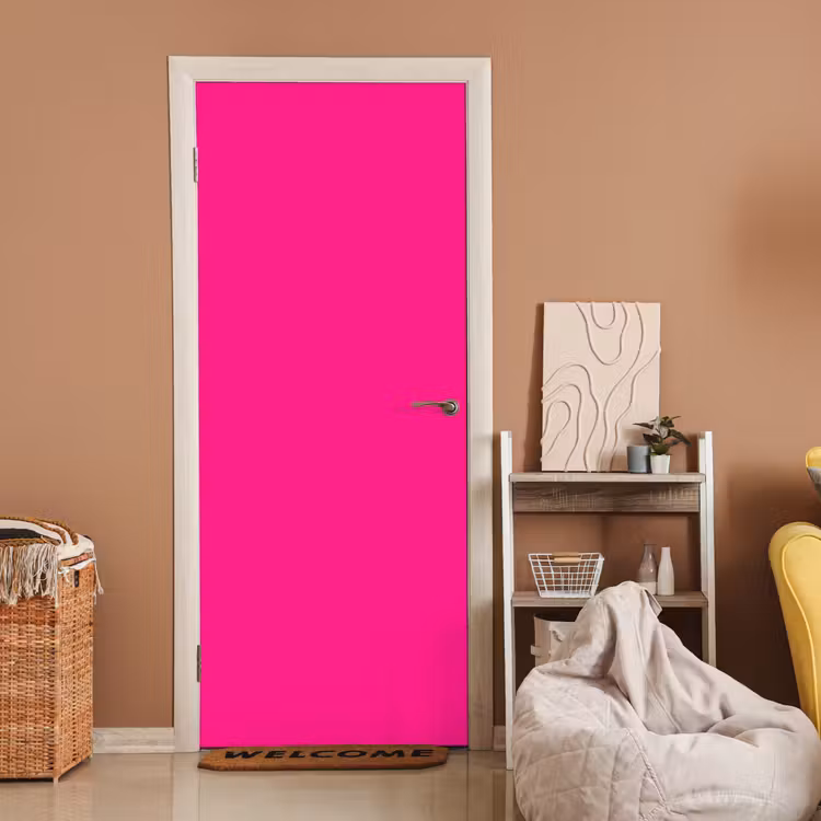 Deursticker - Hot - Fuchsia - Roze — 2