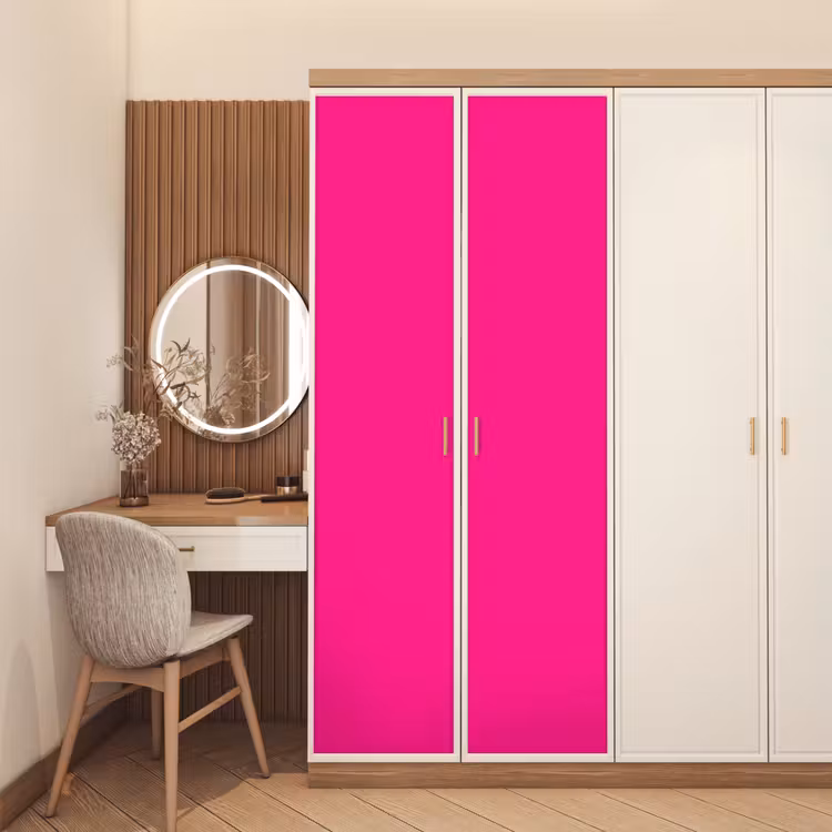 Deursticker - Hot - Fuchsia - Roze — 5