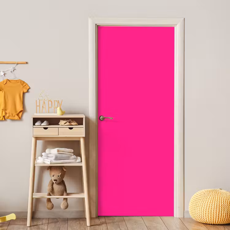 Deursticker - Hot - Fuchsia - Roze — 6