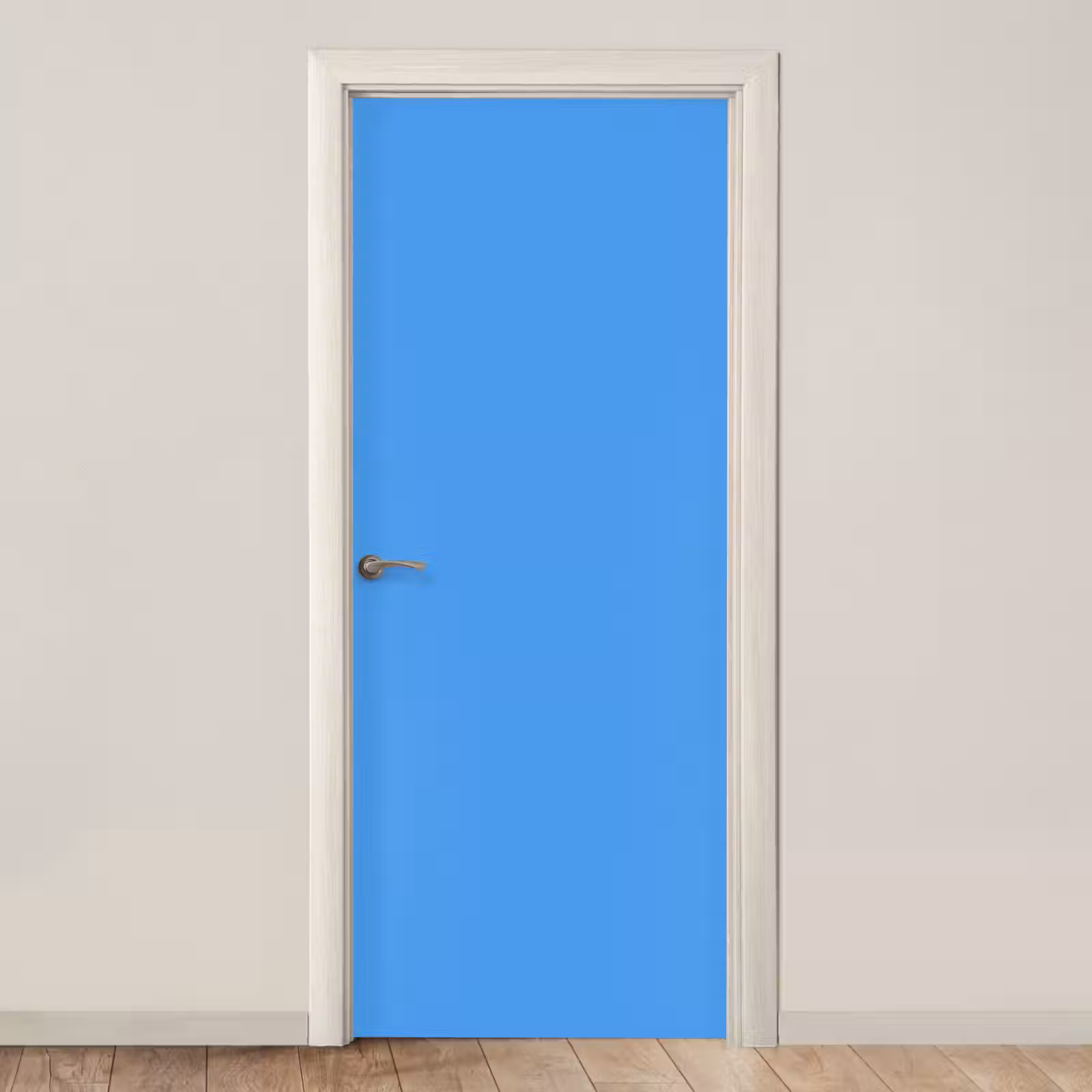 Deursticker - Bright - Azure - Blauw — 1