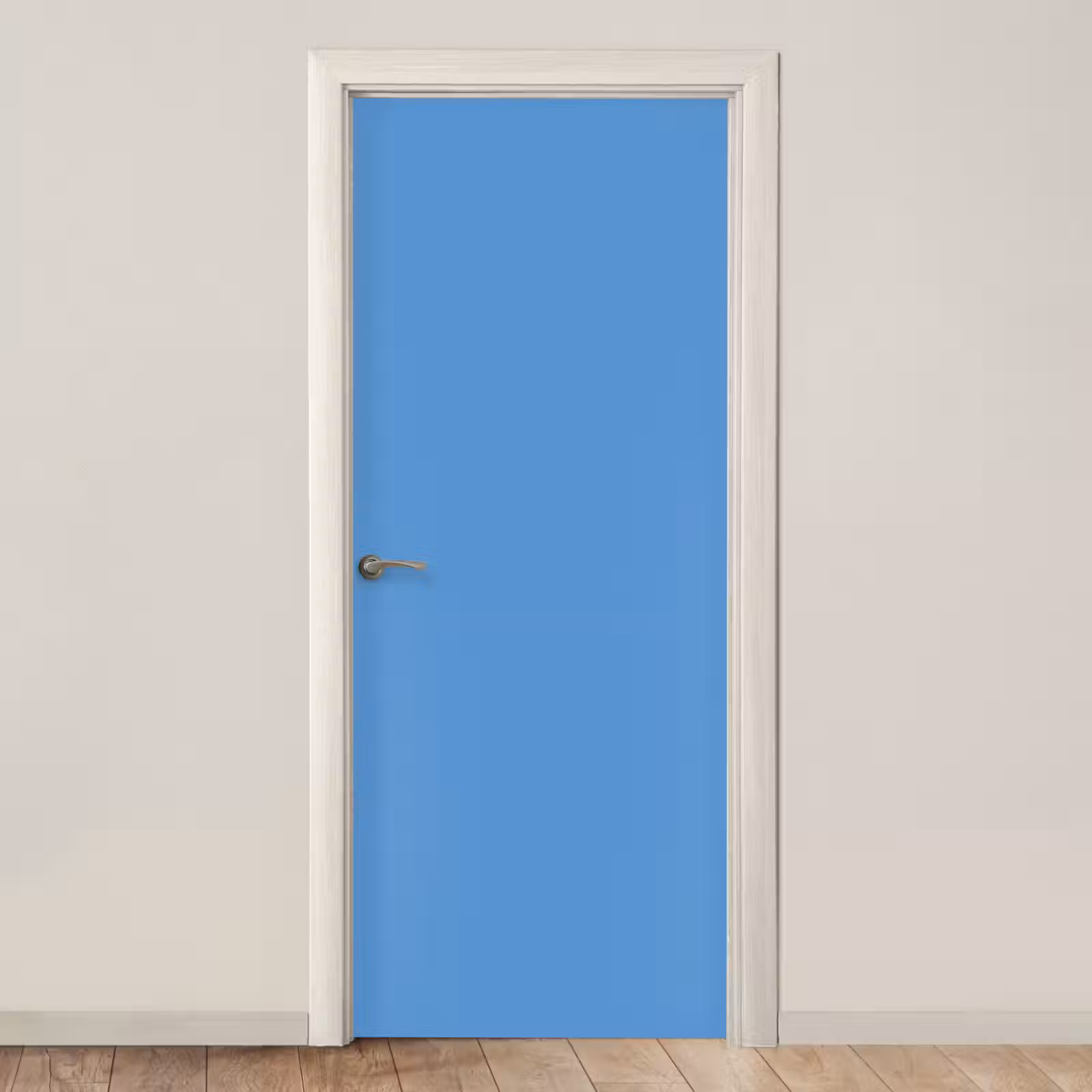 Deursticker - Cornflower - Blue - Blauw — 1