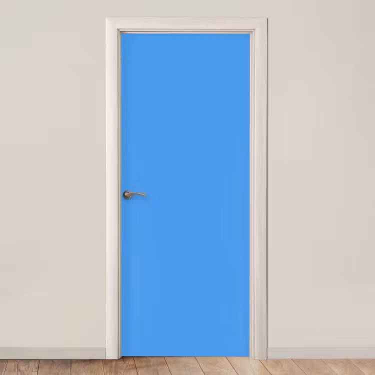 Deursticker - Bright - Azure - Blauw — 1