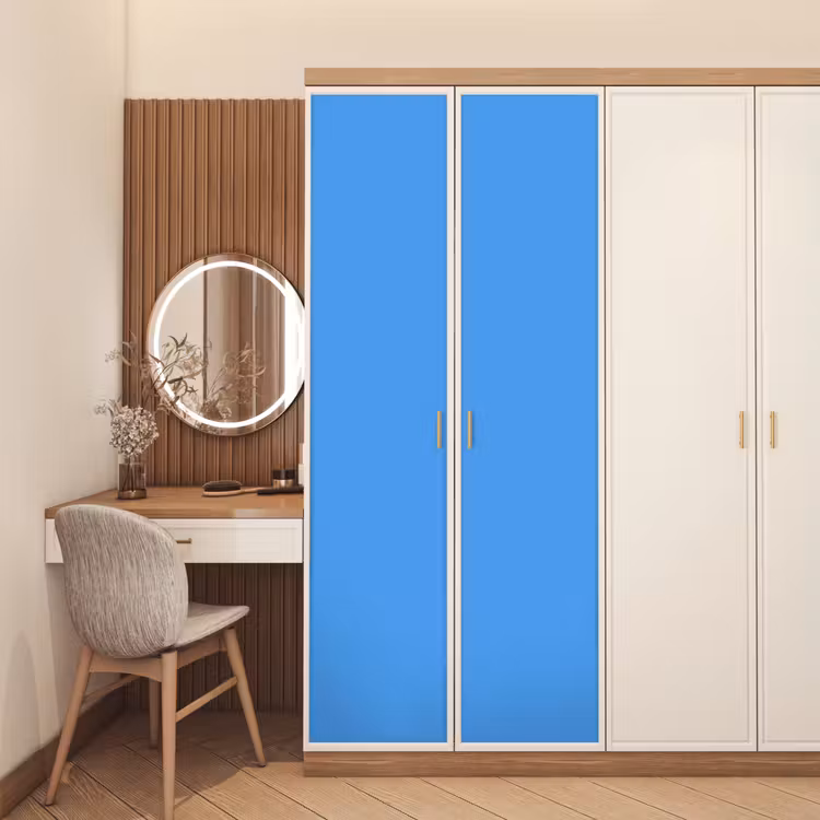 Deursticker - Bright - Azure - Blauw — 5