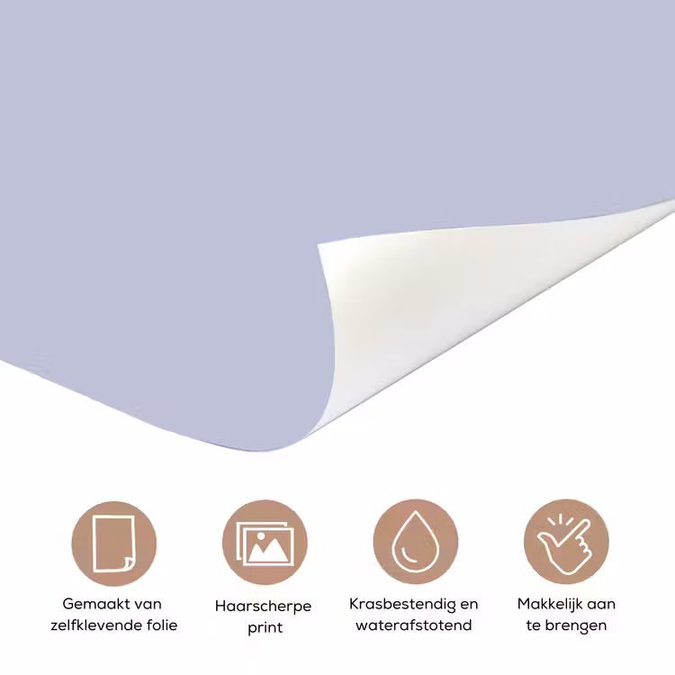Deursticker - Chalky - Lavender - Paars — 3