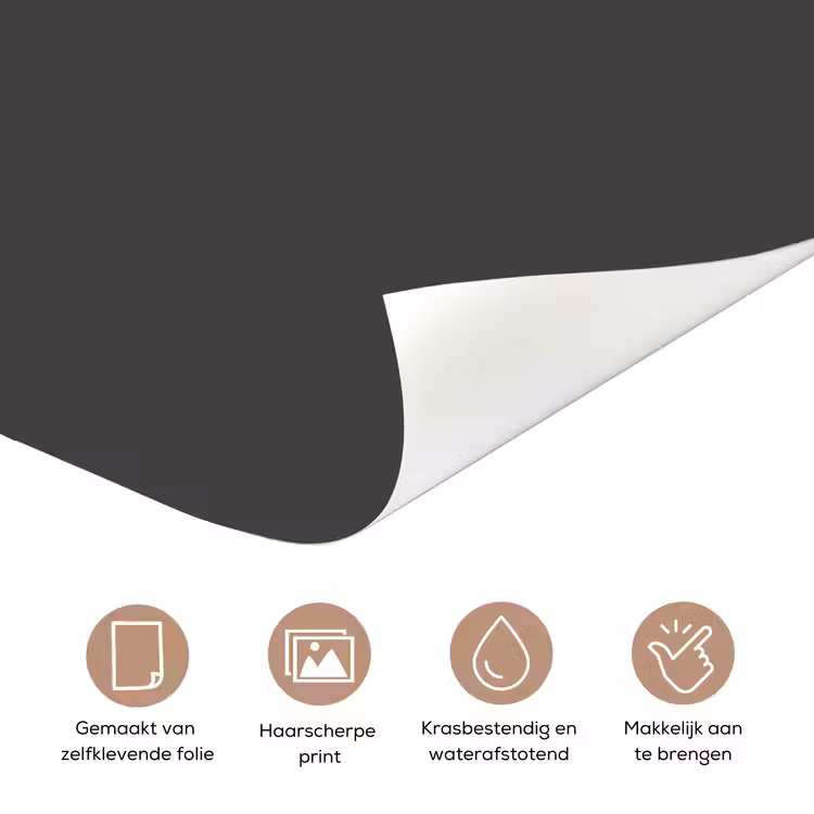 Deursticker - Charcoal - Grijs- Grey — 3