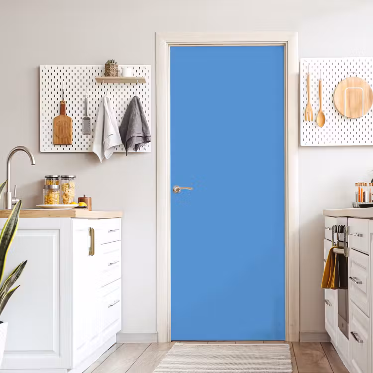 Deursticker - Cornflower - Blue - Blauw — 7
