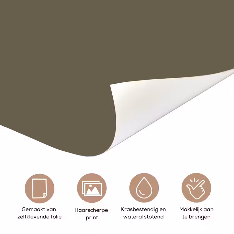 Deursticker - Deep - Khaki - Groen — 3