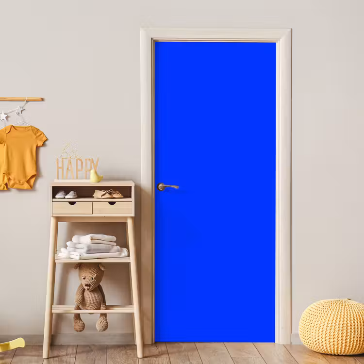 Deursticker - Electric - Blue - Blauw — 6